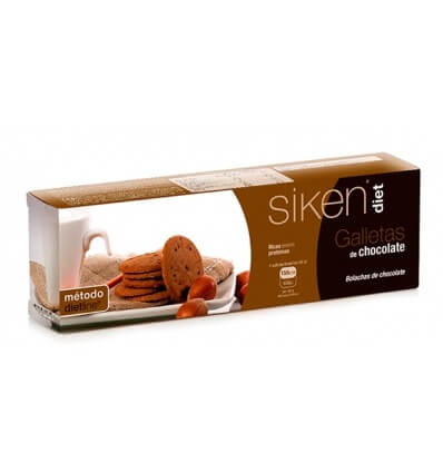 Siken diet galletas de Chocolate 15 unidades