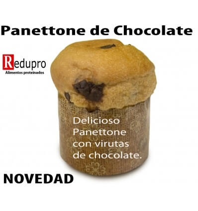 ReduPro Panettone de Chocolate 1 unidad.