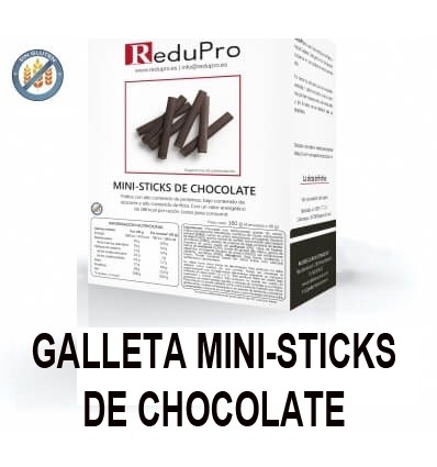 ReduPro Mini-Sticks de Chocolate, caja con 4 unidades