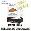 ReduPro Medias Lunas rellenas de Chocolate, caja de 7 unidades