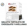 ReduPro Galleta tartaleta de Chocolate y avellanas caja 10 envases, 2 envases es 1 racion.