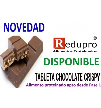 ReduPro Tableta de Chocolate Crispy, 1 unidad