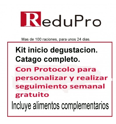 .Kit Inicio ReduPro de 10 dias, 51 sobres disponibles en envase ECONOMICO