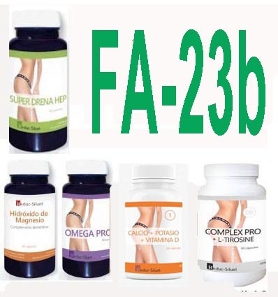 PACK FA-23b Complementos para Fases Activas con OBESIDAD y con cierta dificultad para evacuar cuando lleva a cabo una dieta.