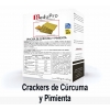 ReduPro Crackers proteinados de Cúrcuma y Pimienta caja 5 raciones