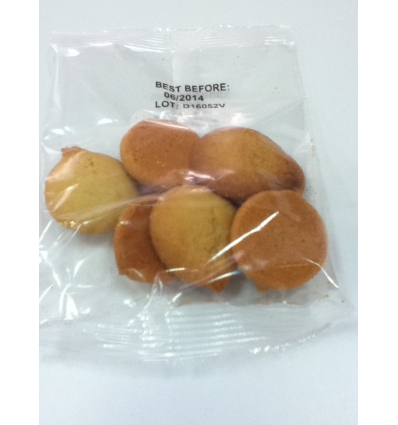 ReduPro Vainilla-Limón Mini galletas, bolsa de 30 grs